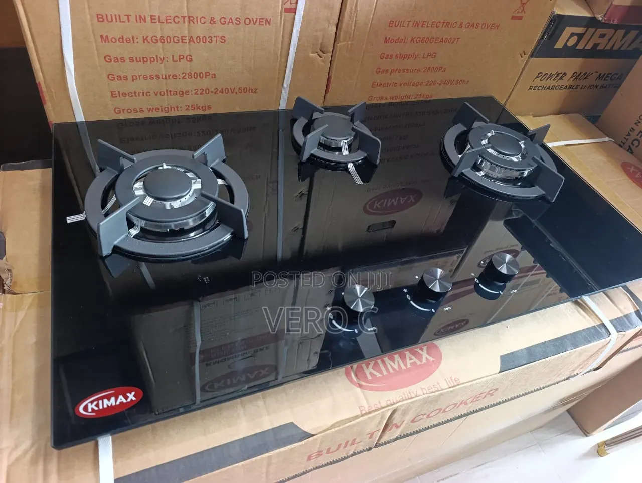 Very Duration 3 Burners Gas Hub.