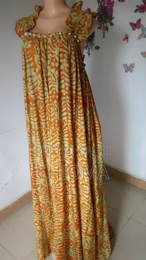 Adire Maix Gown