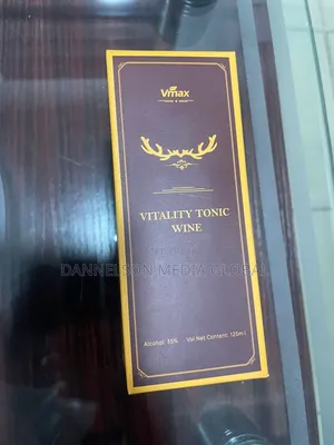 Feel Like a Real Man Again: VMax Vitality Tonic Wine