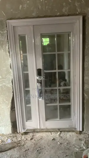 French Glass Door - Premium Double Glass Steel Door