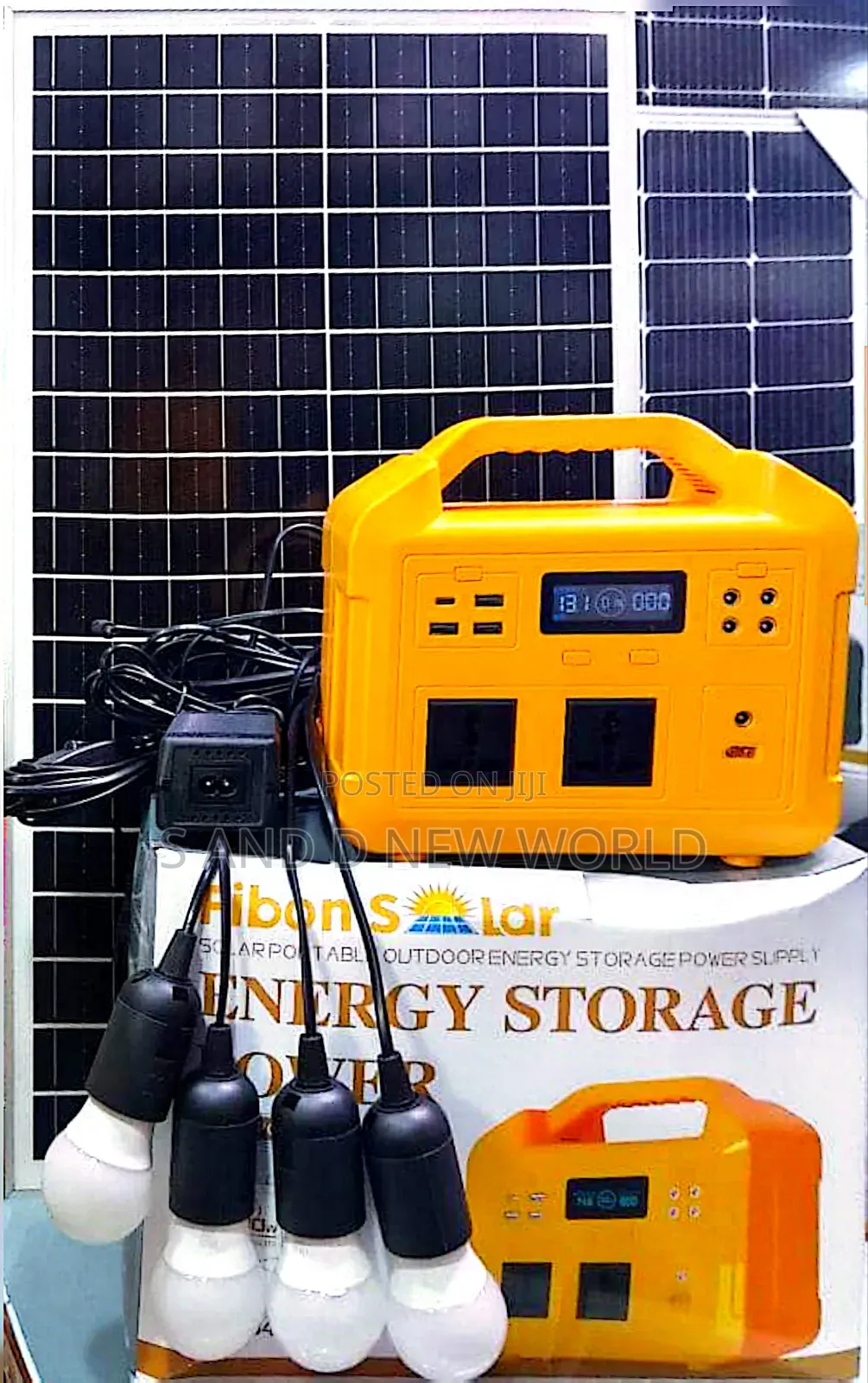 500Watts Solar Generator