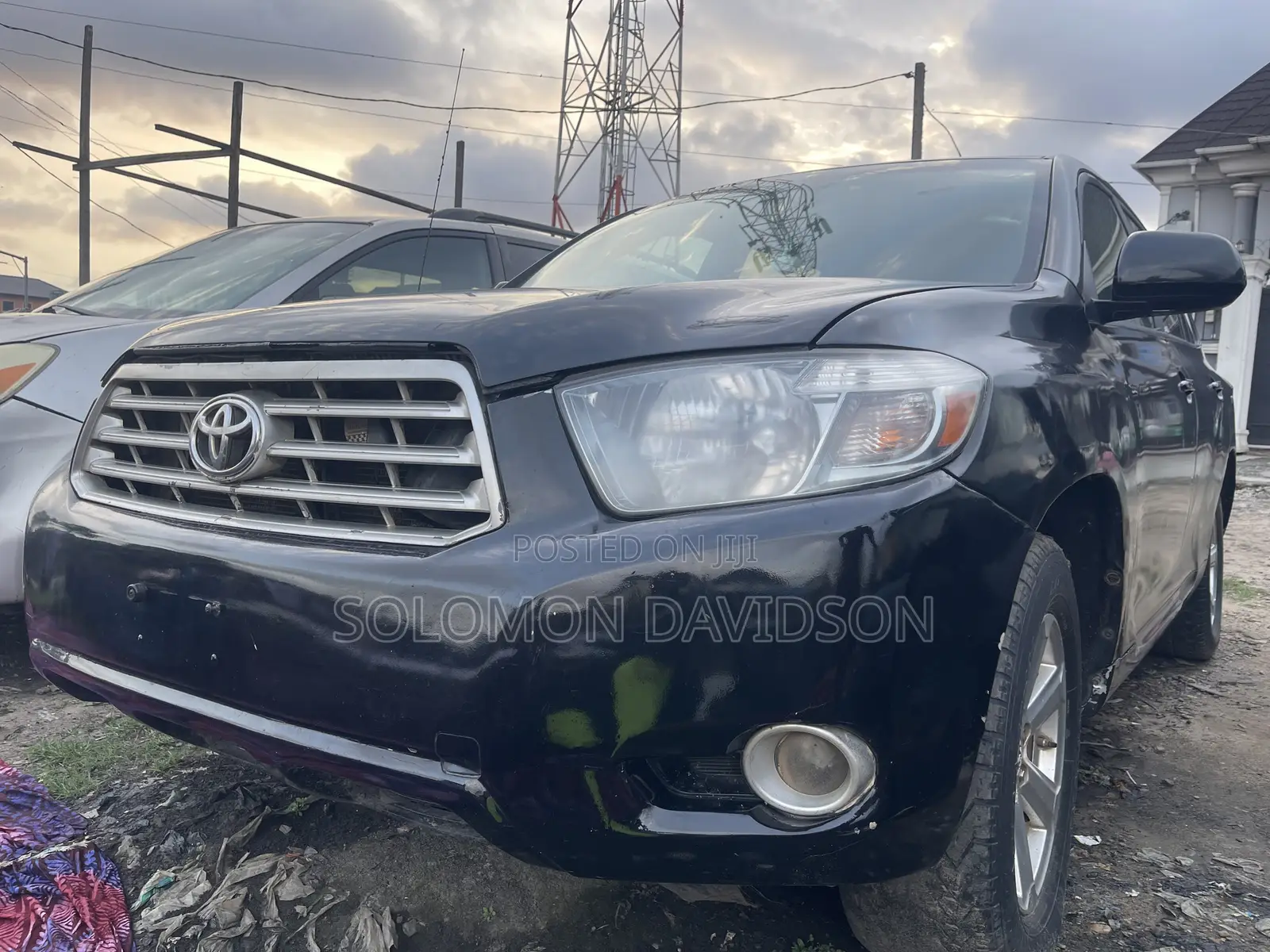 Toyota Highlander Base 2009 Black