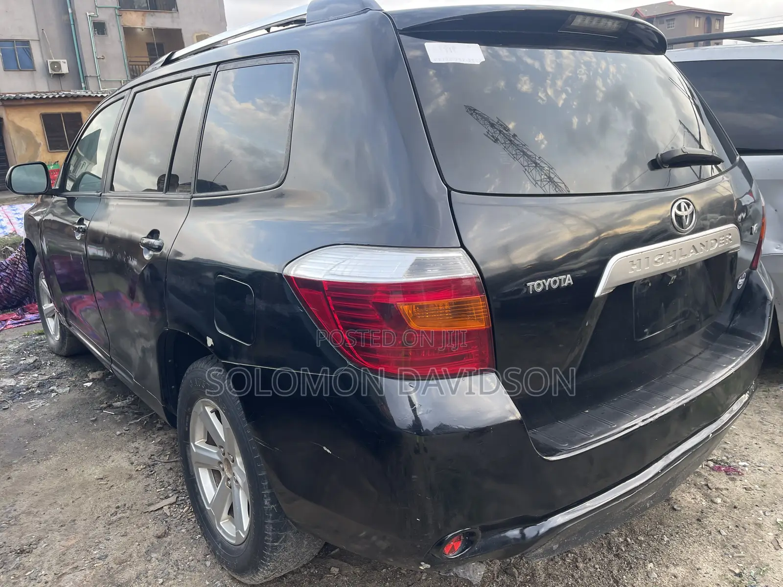 Toyota Highlander Base 2009 Black