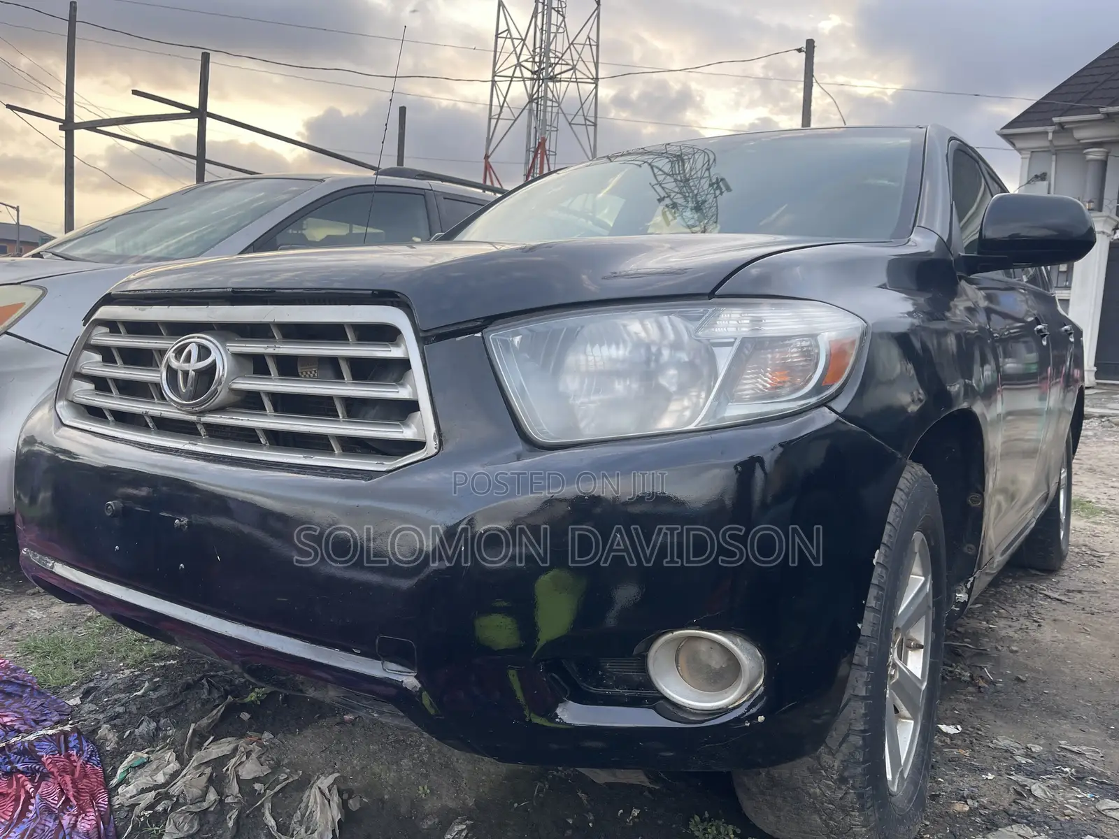 Toyota Highlander Base 2009 Black