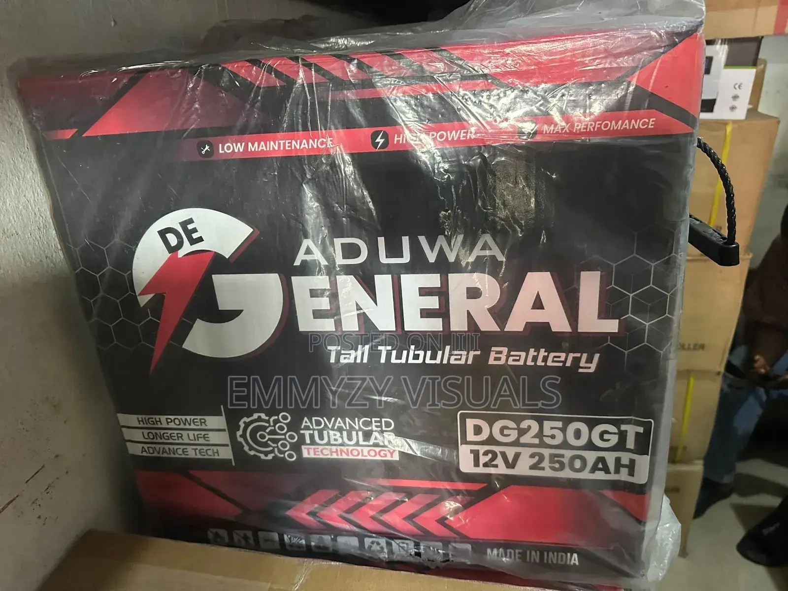 Tall Tubular Battery