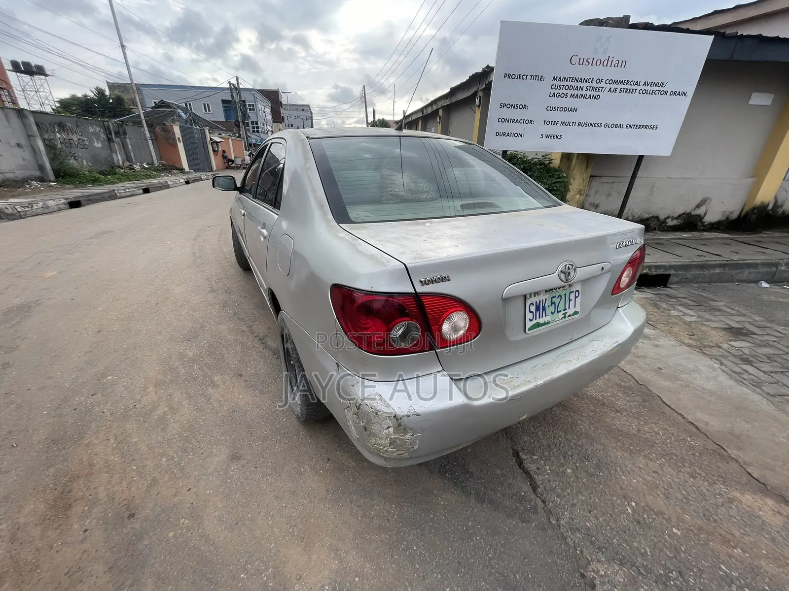 Toyota Corolla 2007 Silver