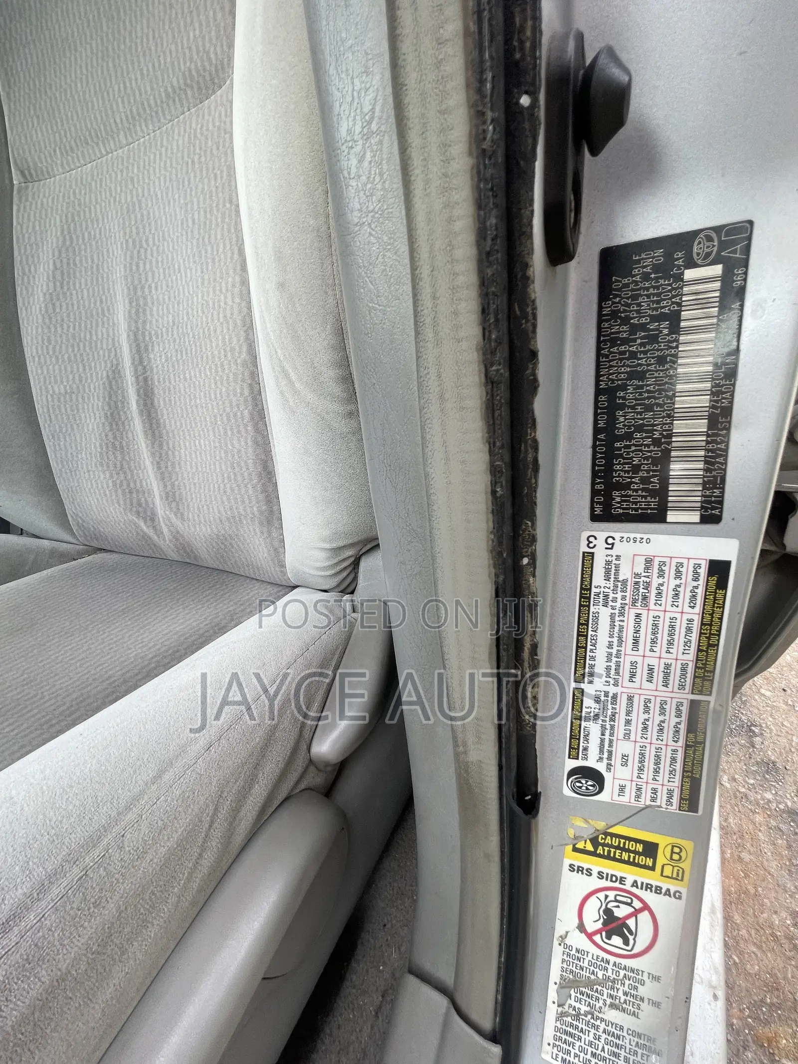 Toyota Corolla 2007 Silver