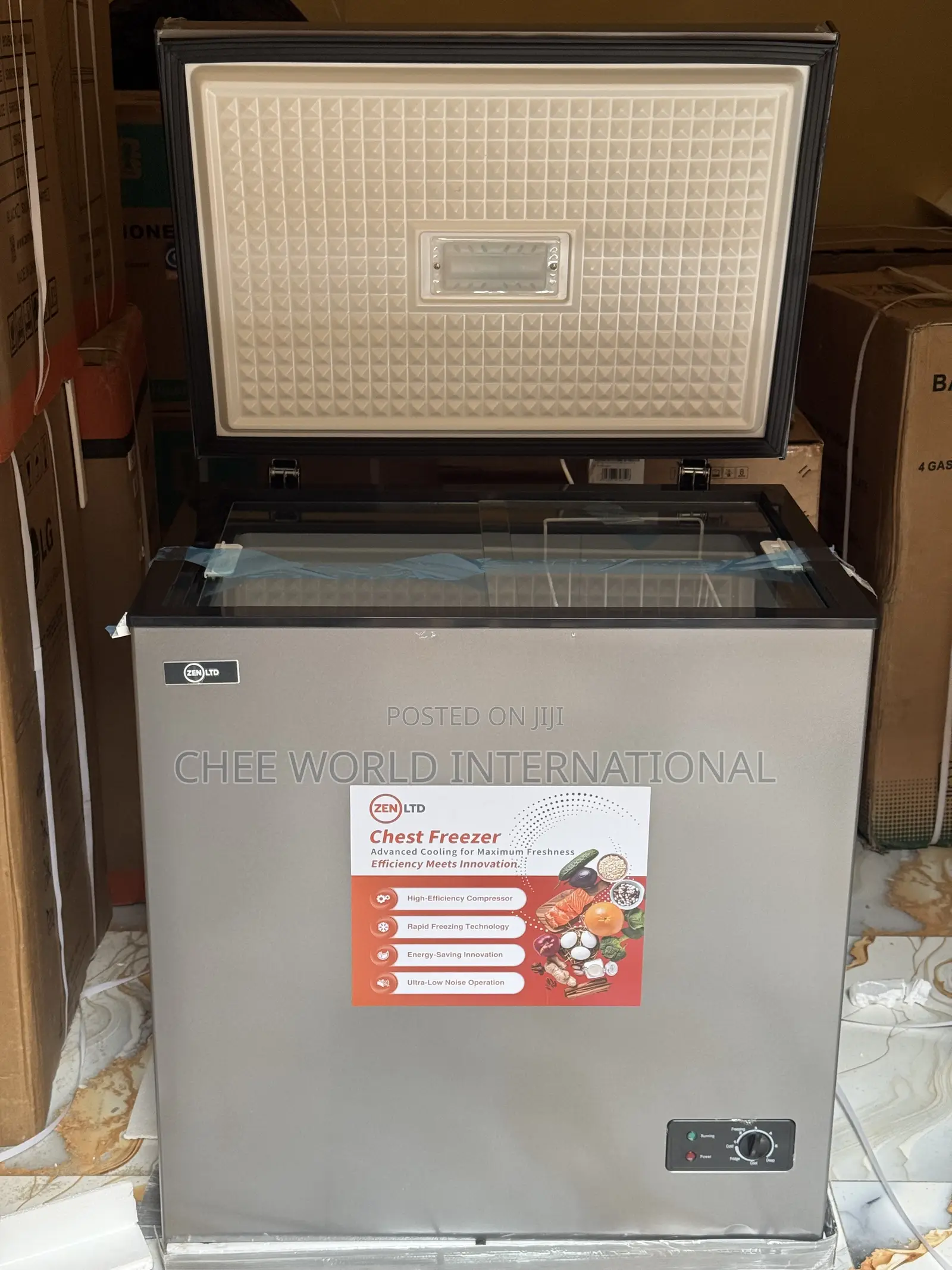 Original Zen LTD 170L Chest Freezer – Fast Freezing
