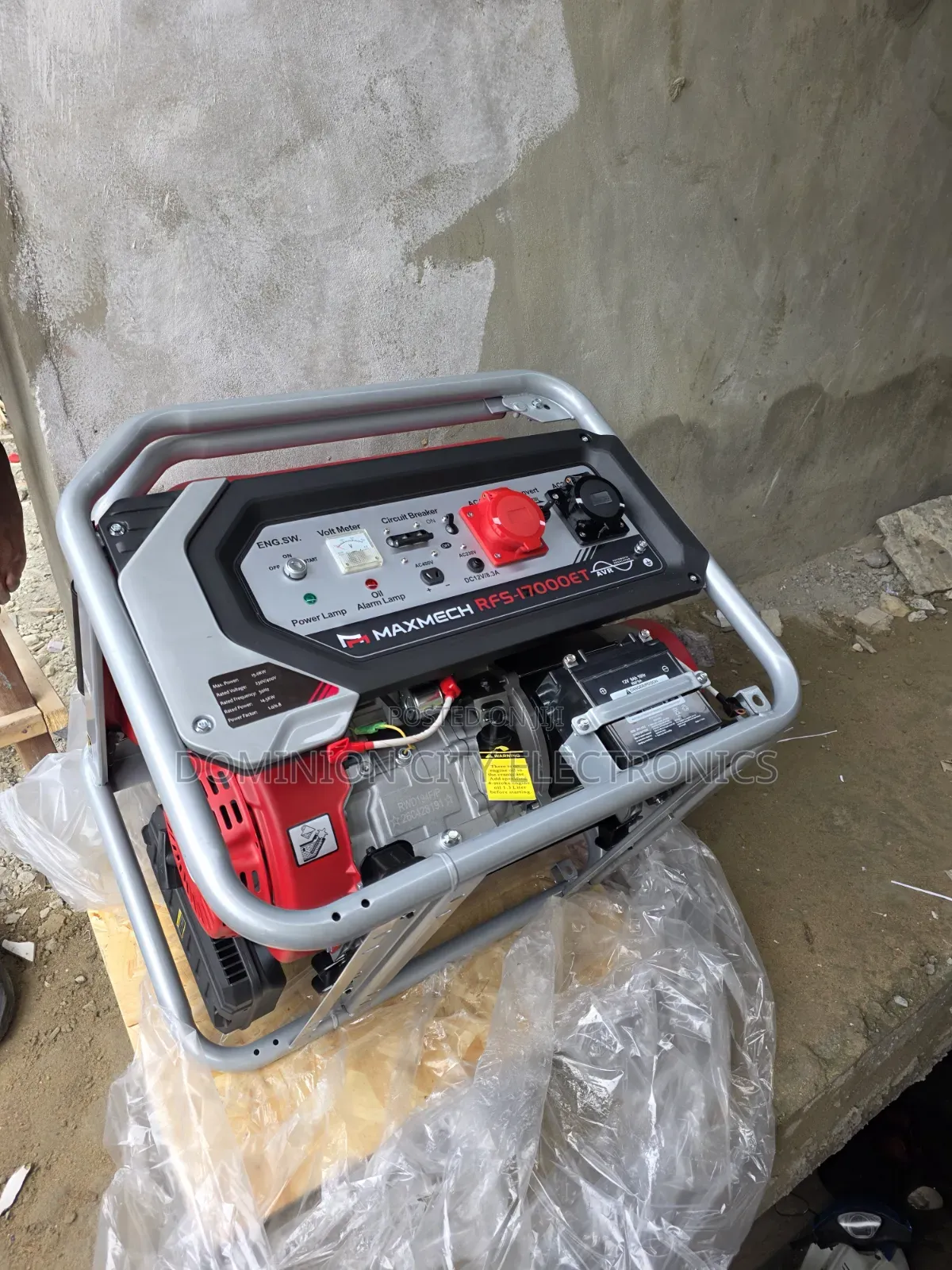 High Quality Maxmech Three Phase Petrol Generator 15kva 100% Copper