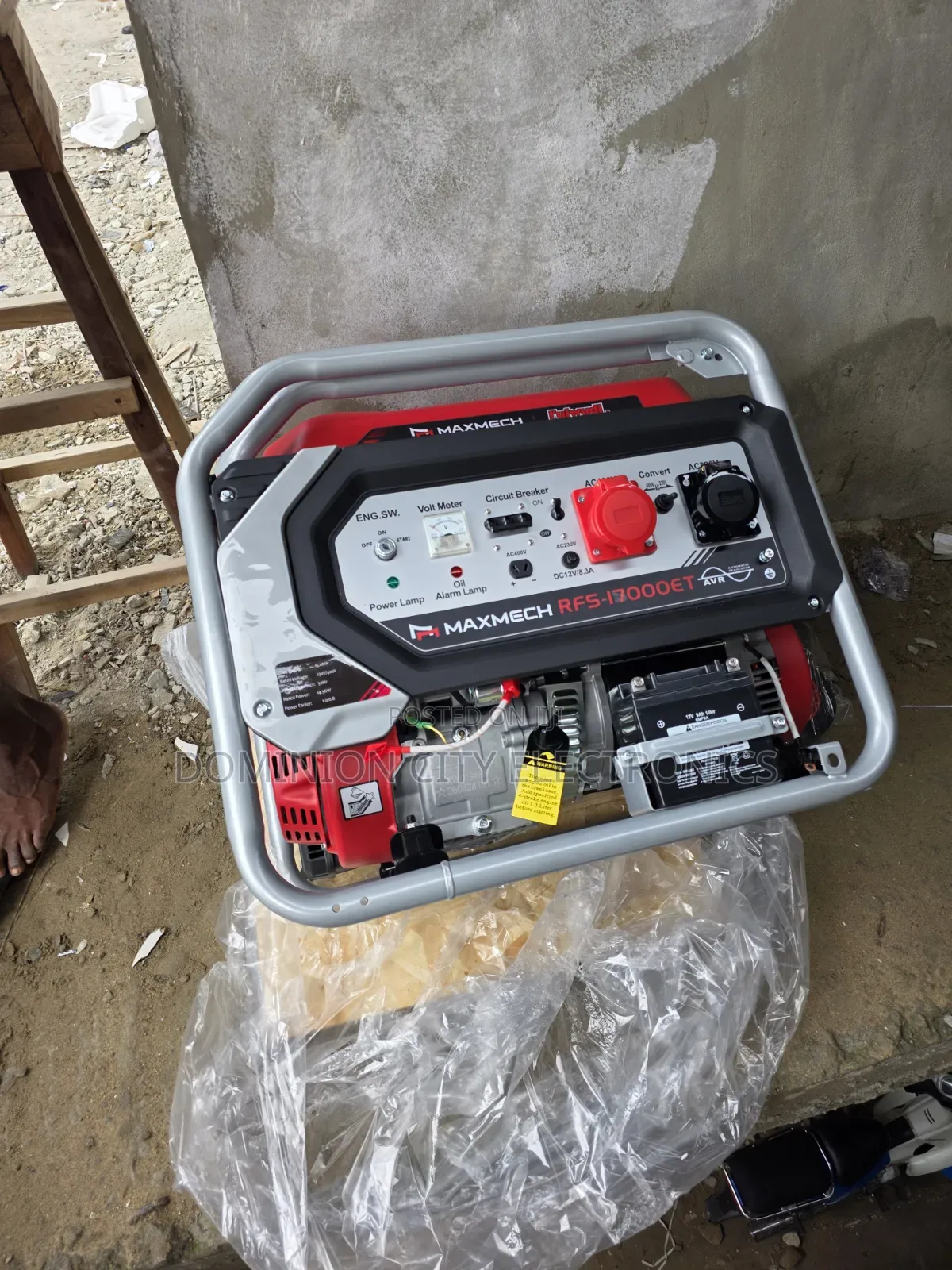 High Quality Maxmech Three Phase Petrol Generator 15kva 100% Copper