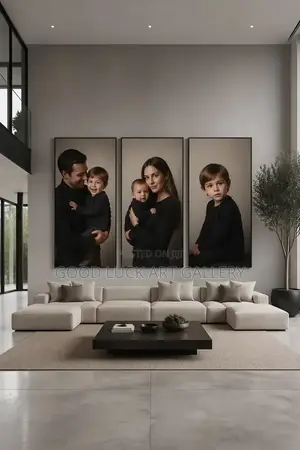 Wooden Frame Canvas Photo