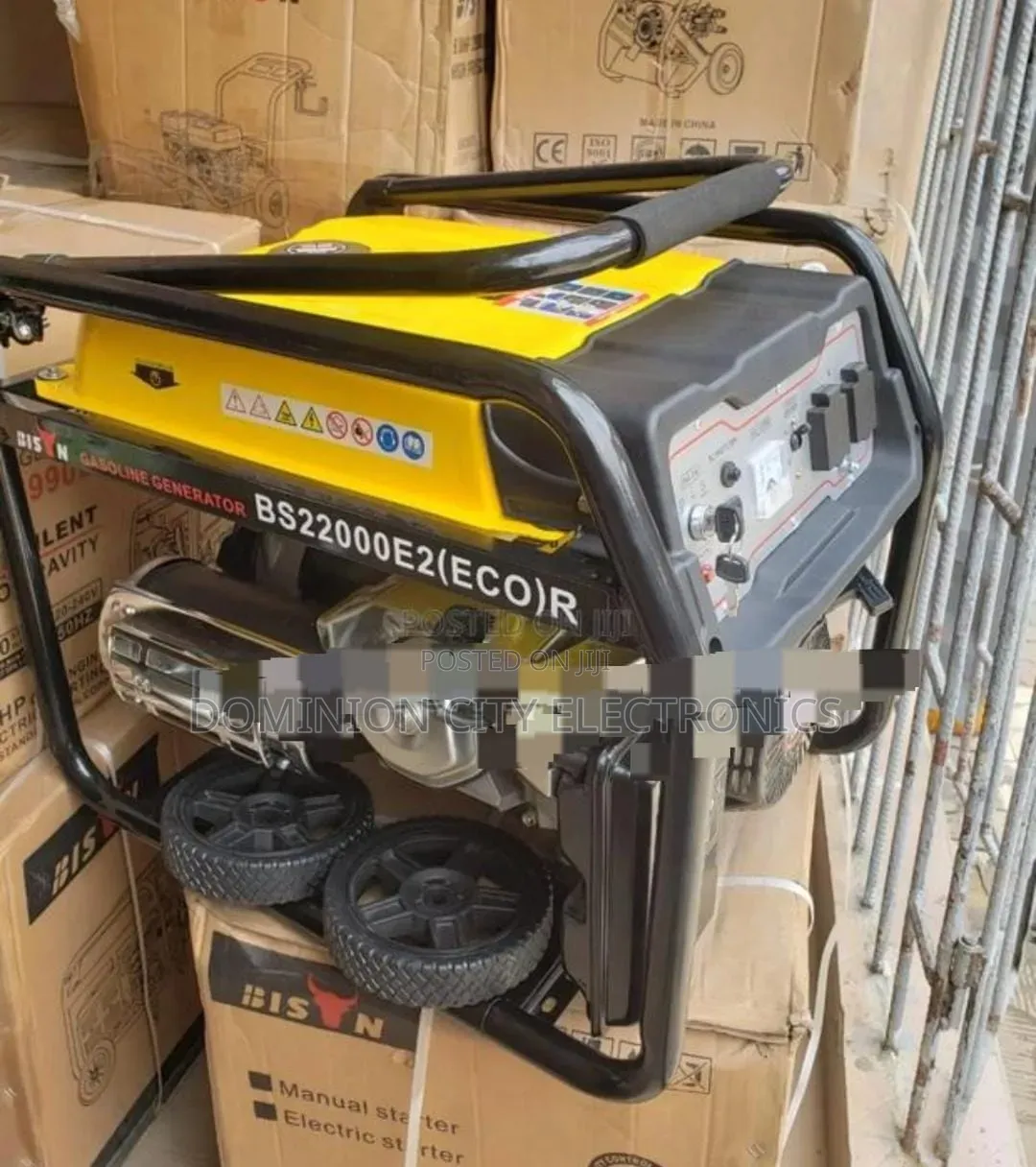 10kva Bison Remote Control Petrol Generator 100%copper Coil