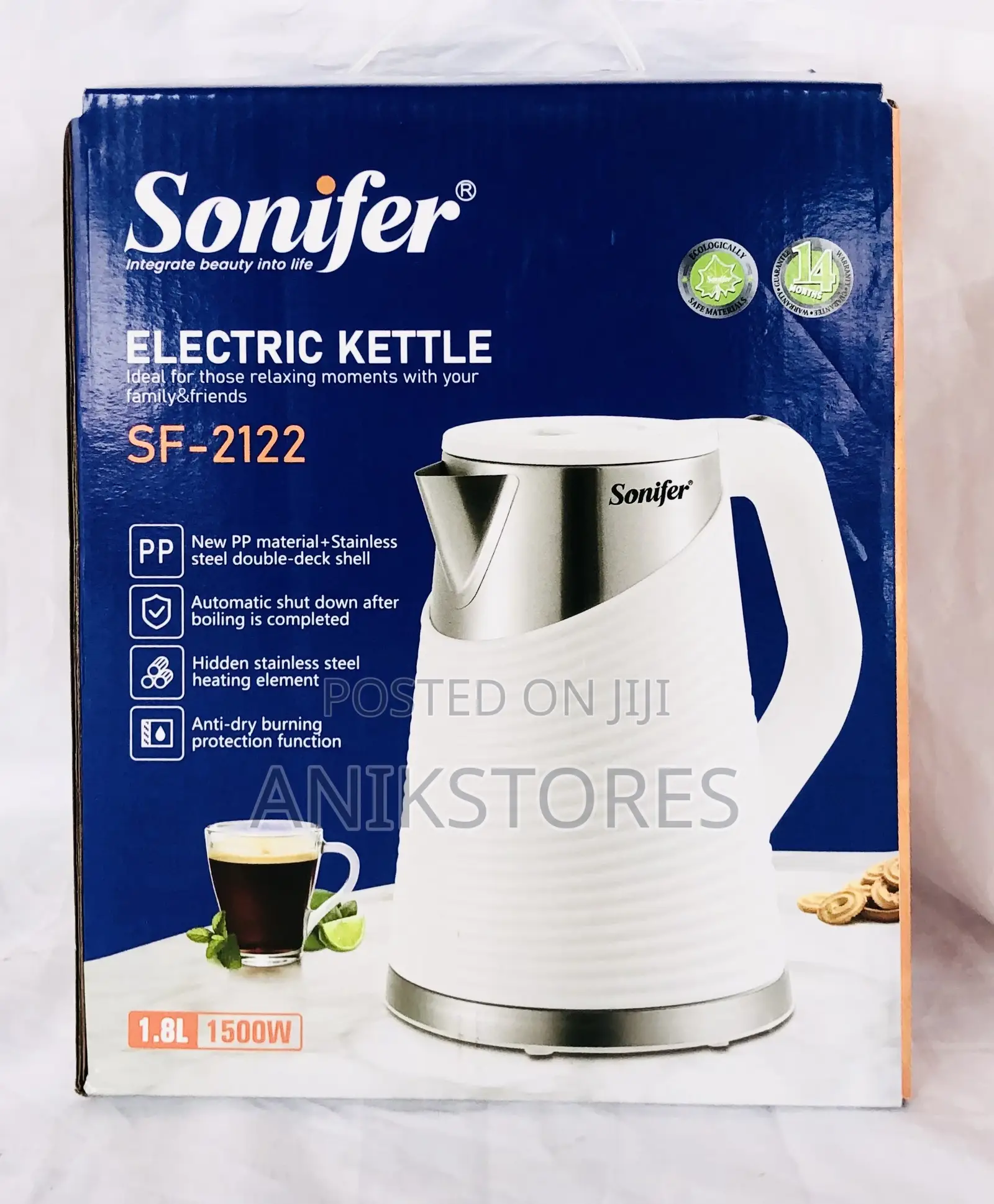 Sonifer Electric Kettle (SF-2122)