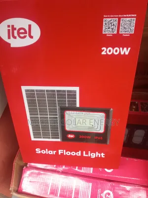 200w Itel Solar Flood Light