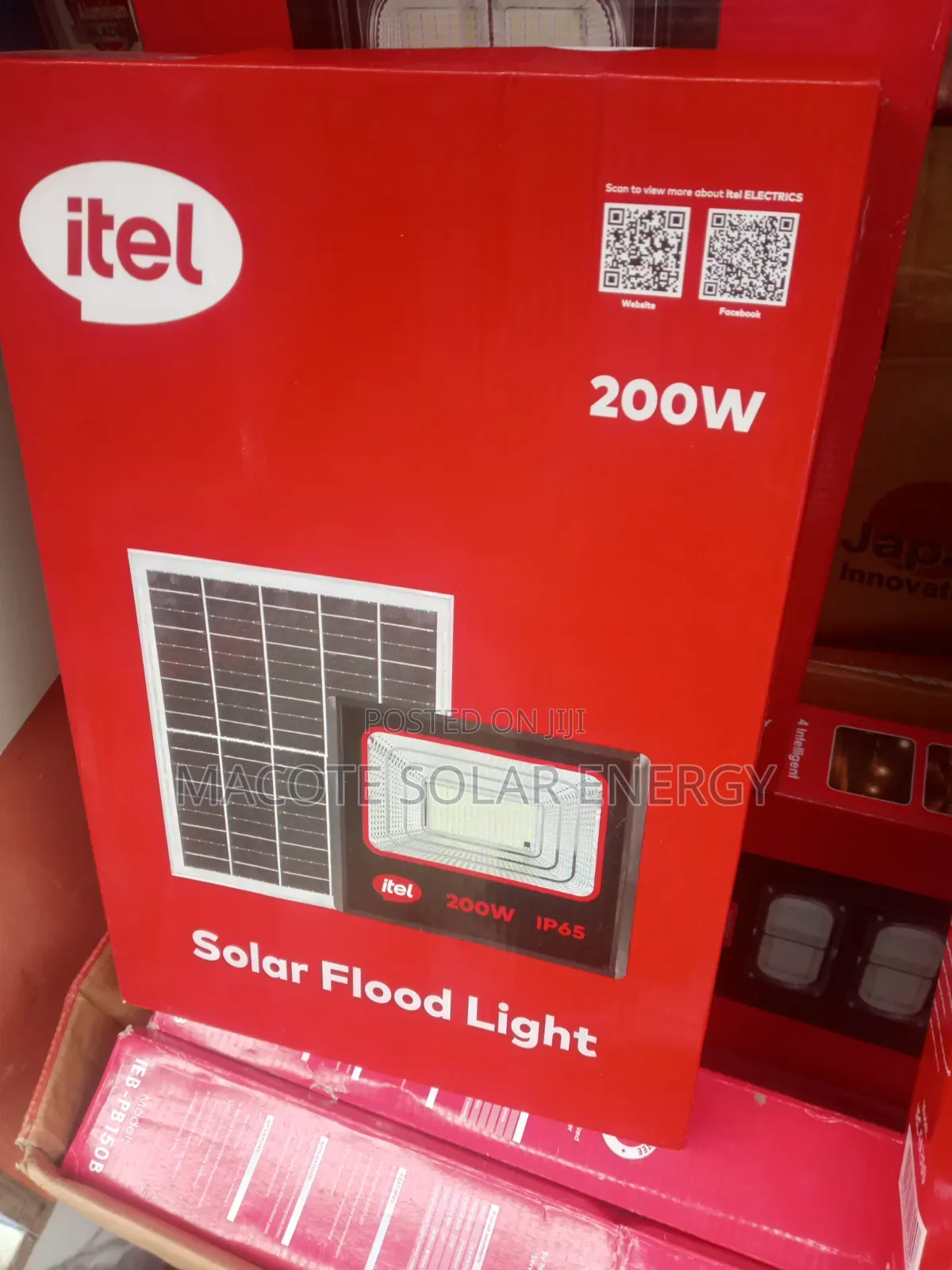 200w Itel Solar Flood Light