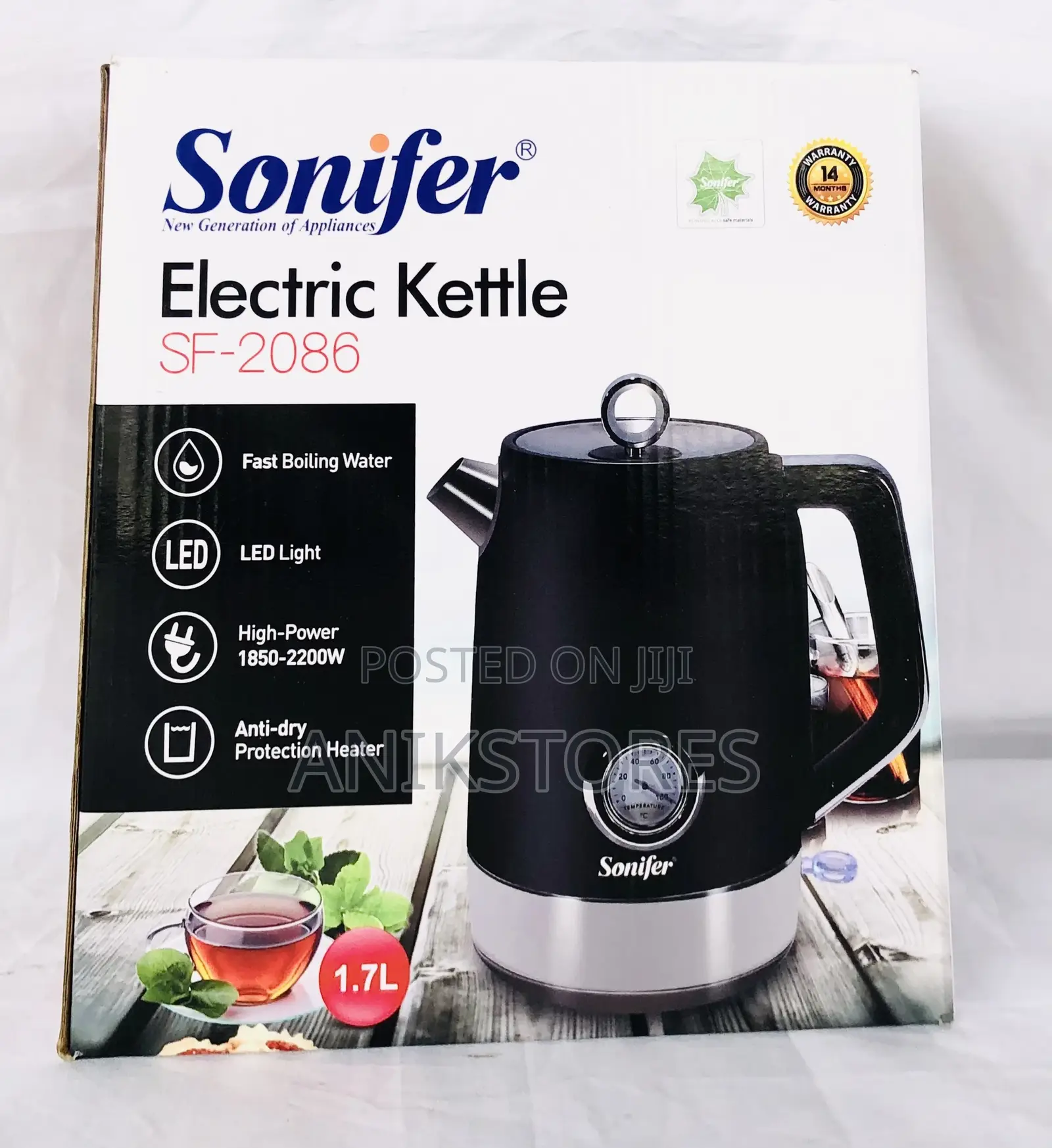 Sonifer Electric Kettle (SF-2086)