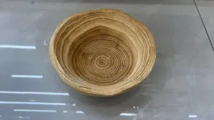 Wooden Amala bowl.H