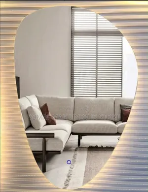 Wall Mounted Mirror With Led Light