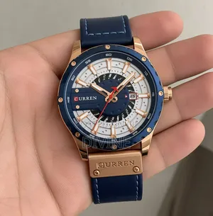 Curren Luxury Chronograph Watches-Water Proof Leather Strap