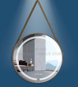 Wall Mounted Mirror With Led Light