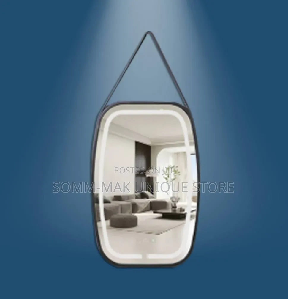 Wall Mounted Mirror With Led Light