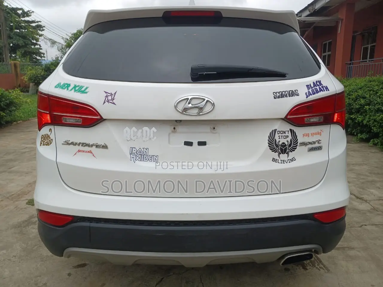 Hyundai Santa Fe 2014 White