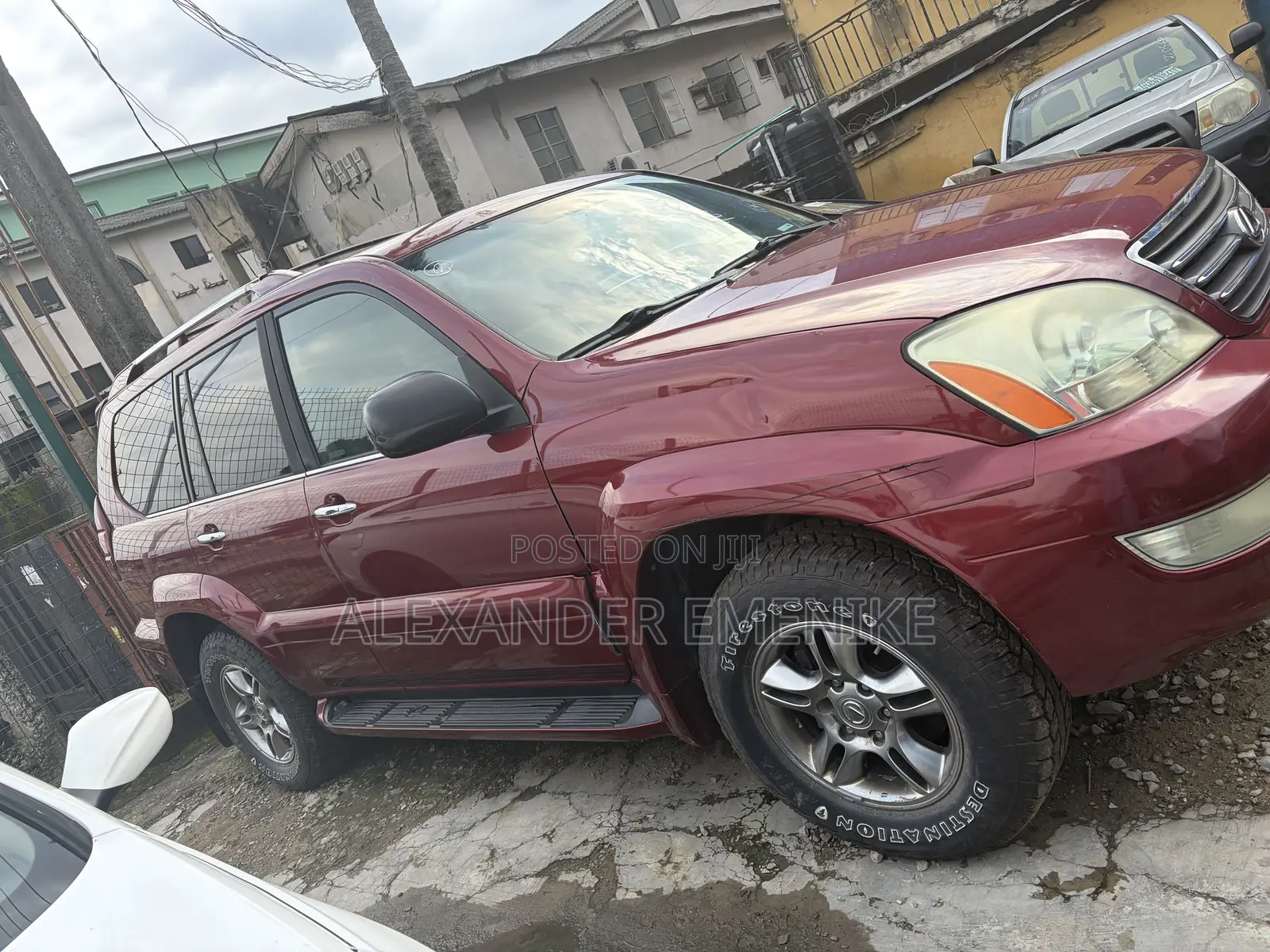 Lexus GX 470 2008 Red