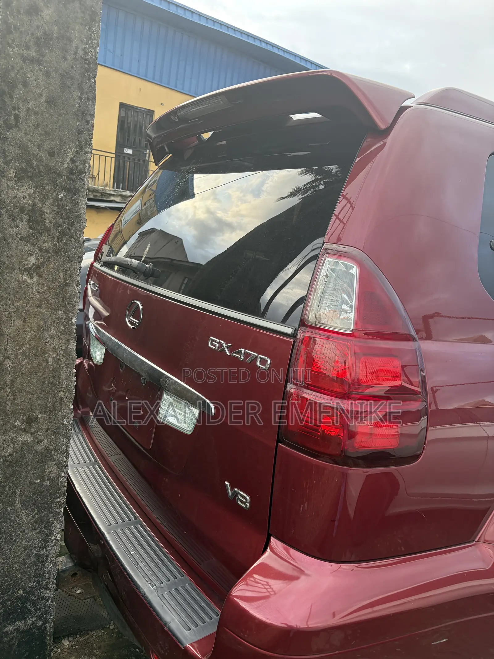 Lexus GX 470 2008 Red