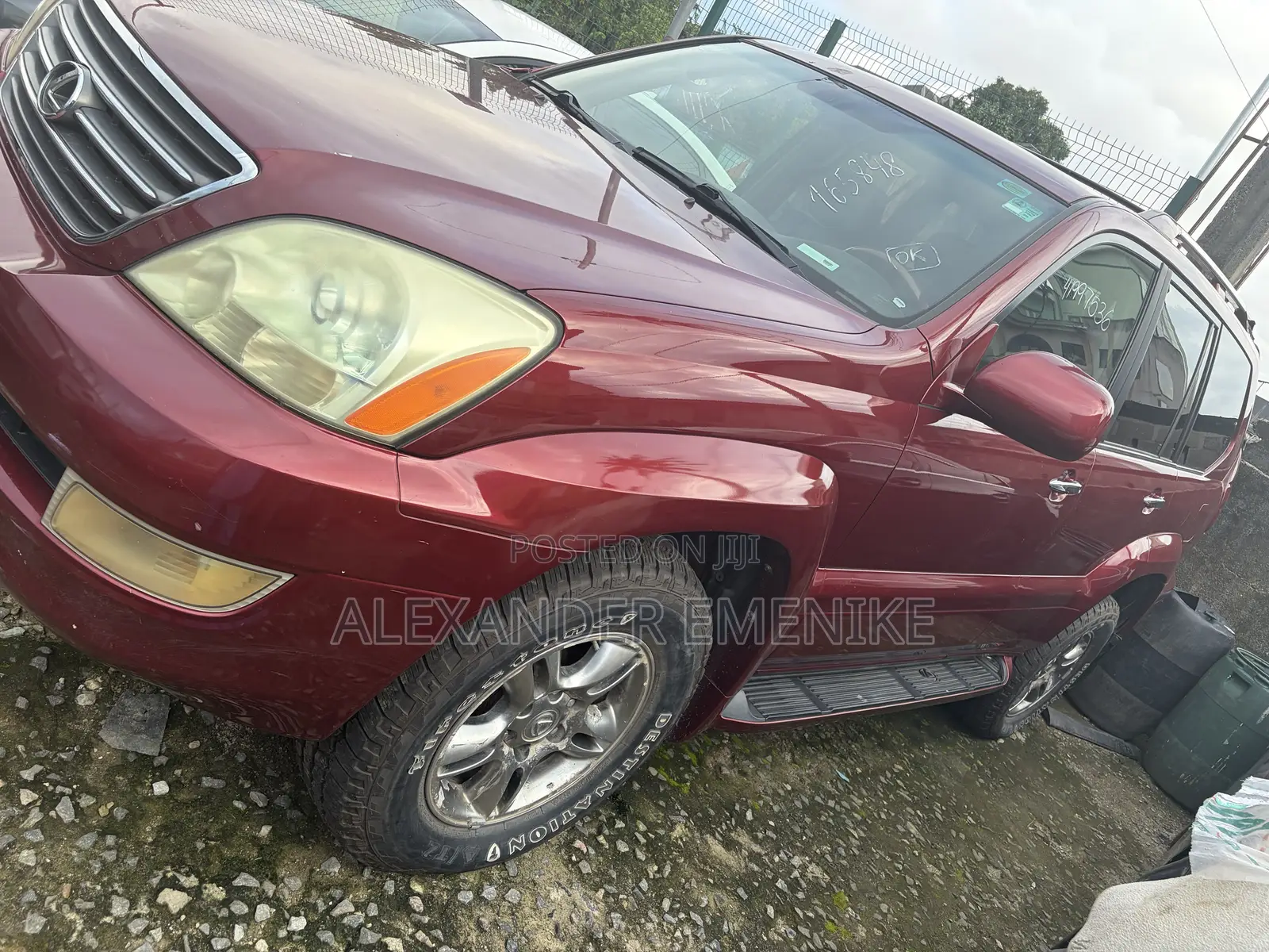 Lexus GX 470 2008 Red