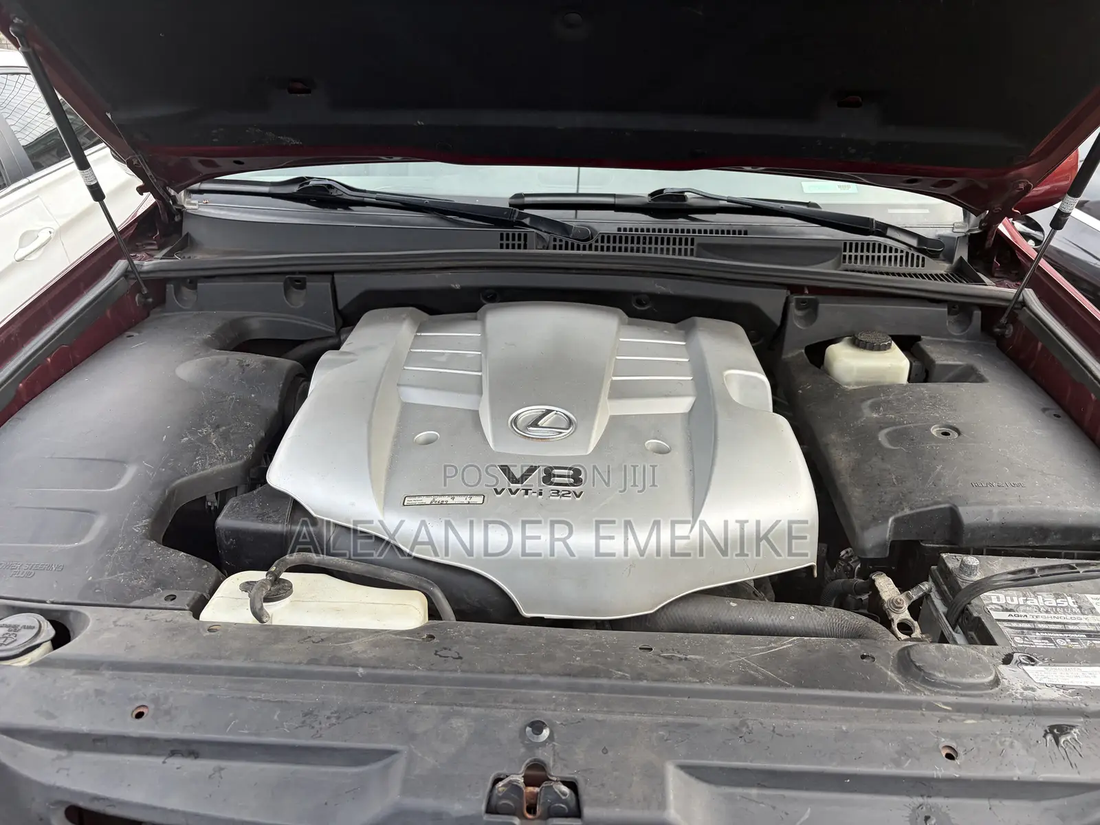 Lexus GX 470 2008 Red