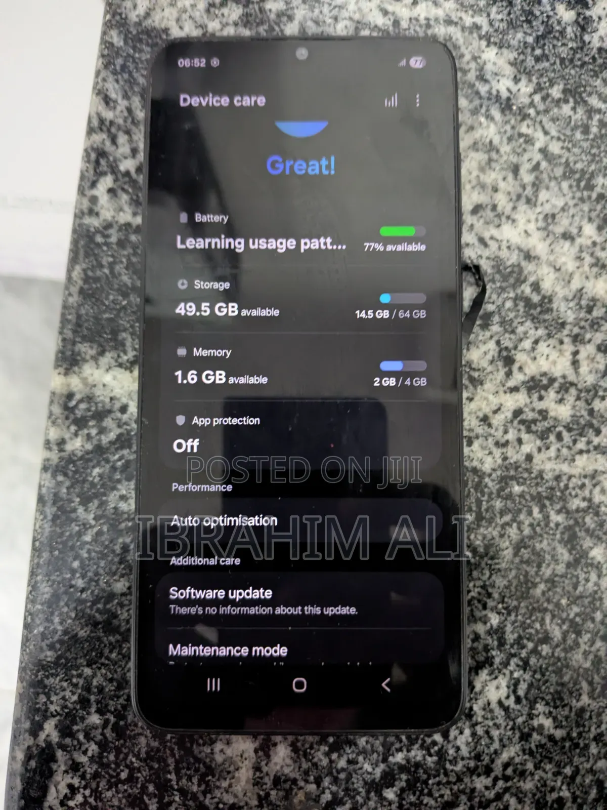 Samsung Galaxy A03 64 GB Black