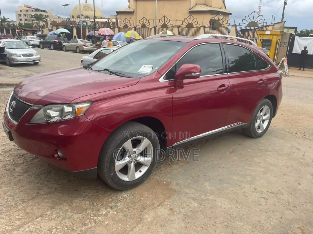 Lexus RX 2012 Red