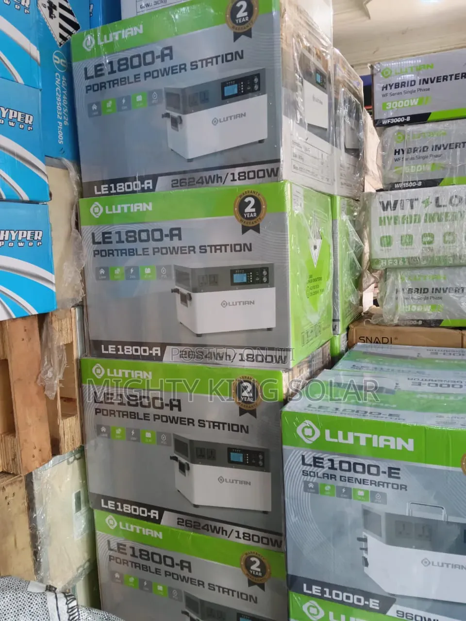 2624kwh Lutian Solar Generator