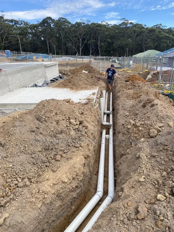 Gutter Line Construction for Buildings