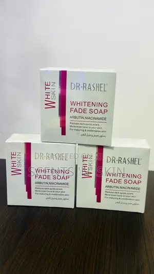 Dr Rashel Whitening Fade Soap With Arbutin Niacinamide (3pcs)