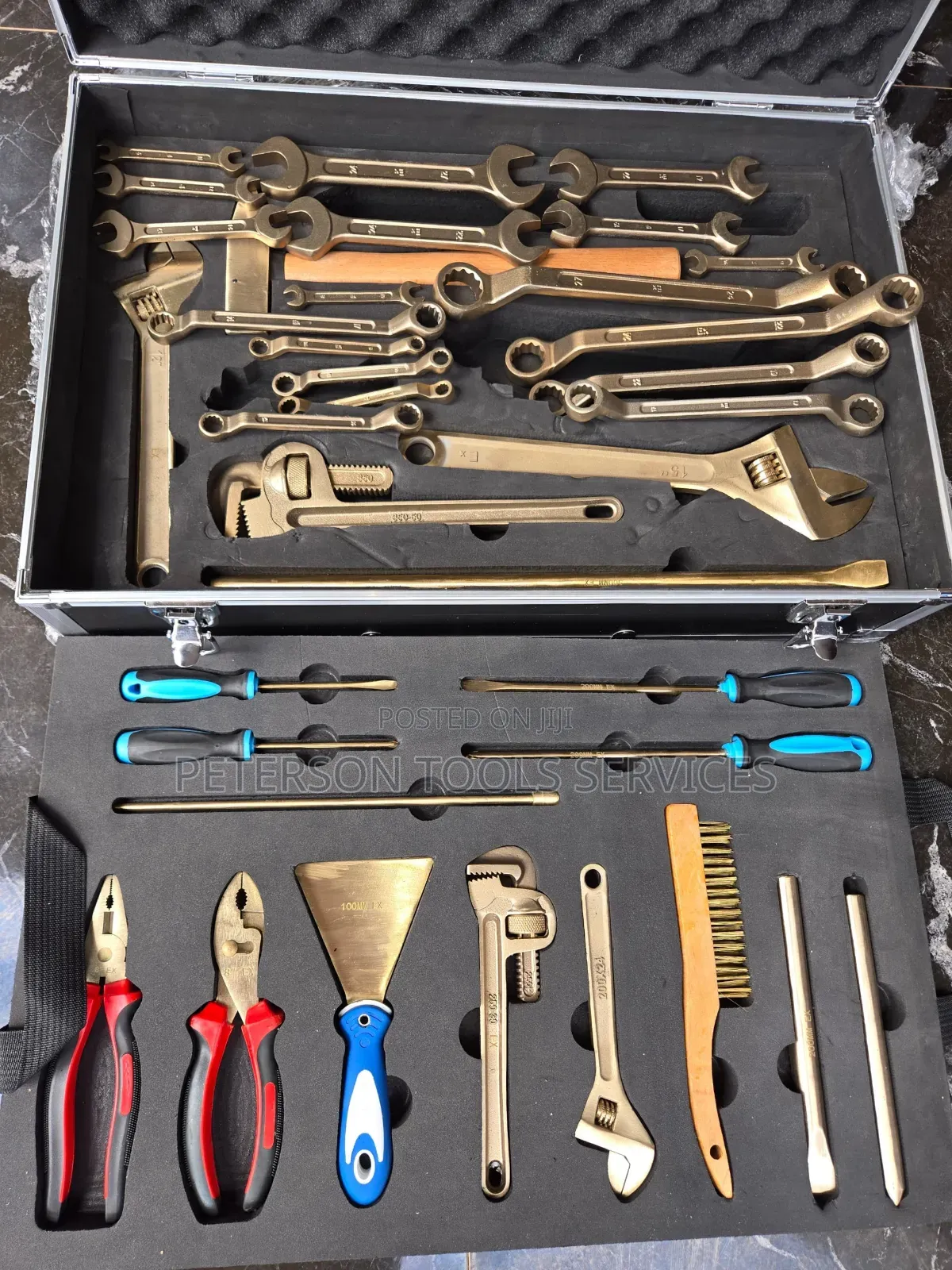Non - Sparking Brass/Bronze Hand Tool Box