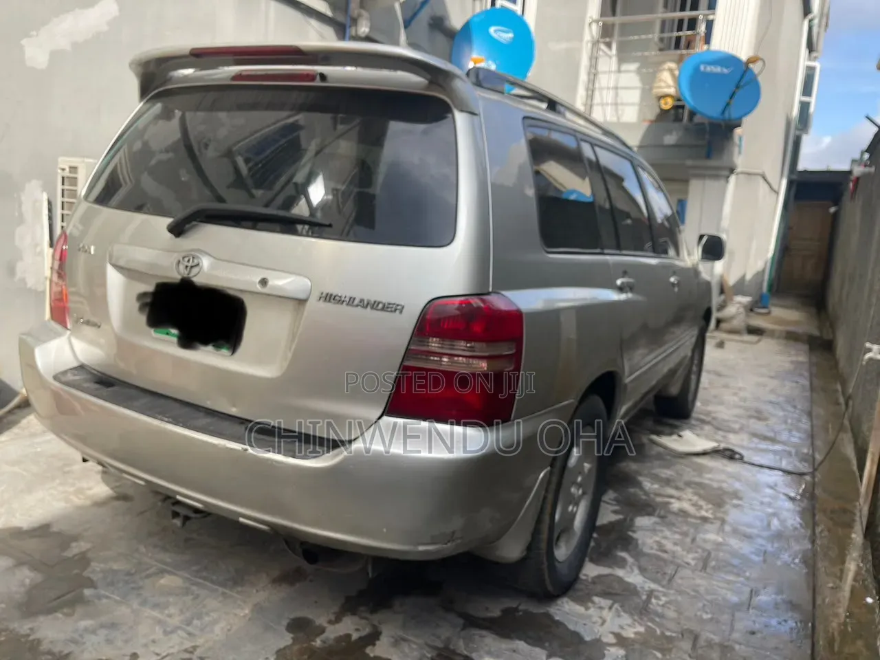 Toyota Highlander 2004 Silver