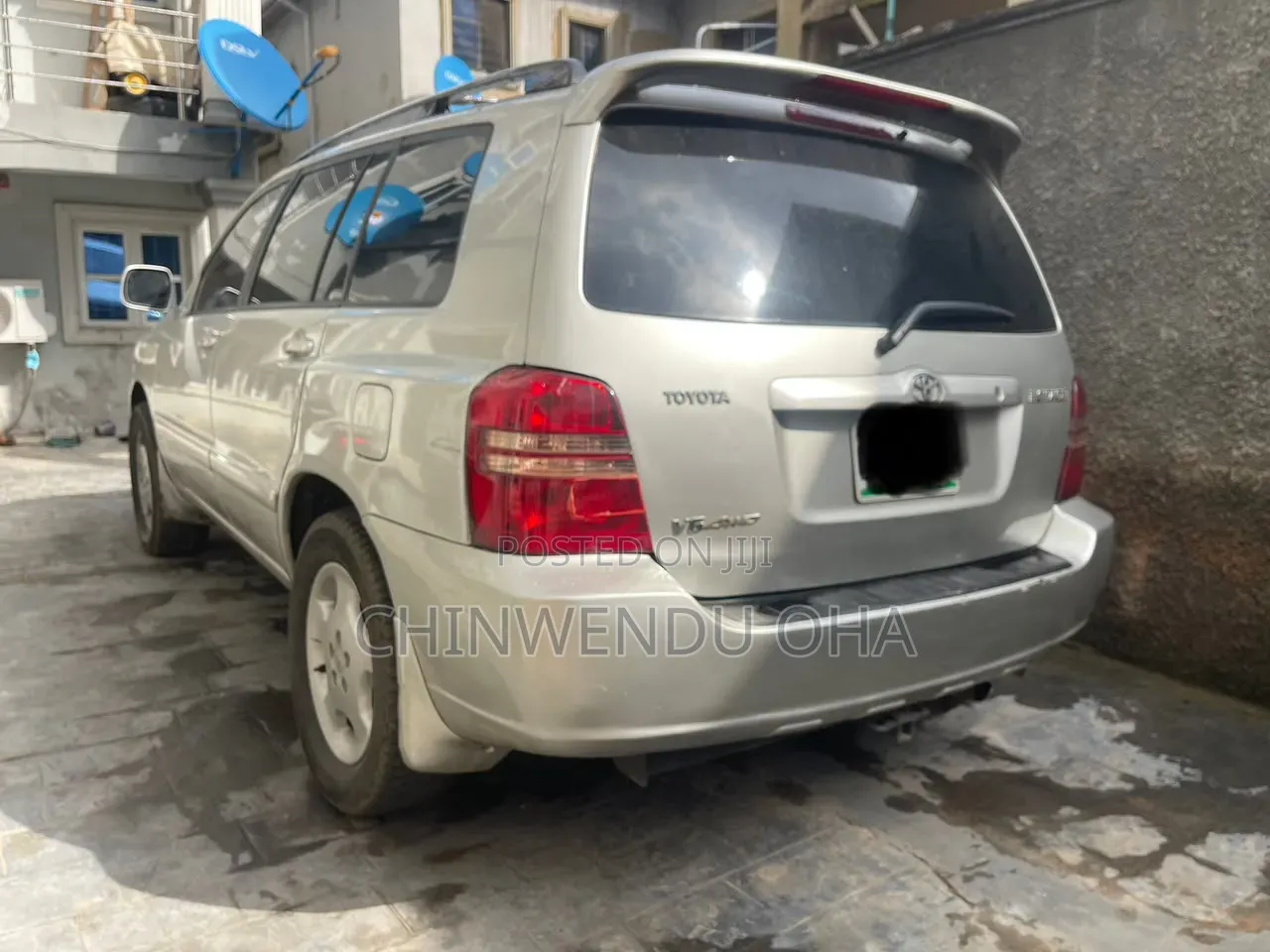 Toyota Highlander 2004 Silver