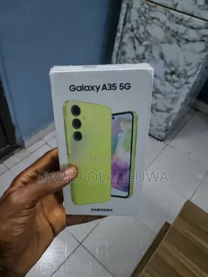 New Samsung Galaxy A35 128 GB Yellow