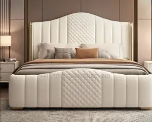 6/6king Size Bed With 2 Bed Drawers