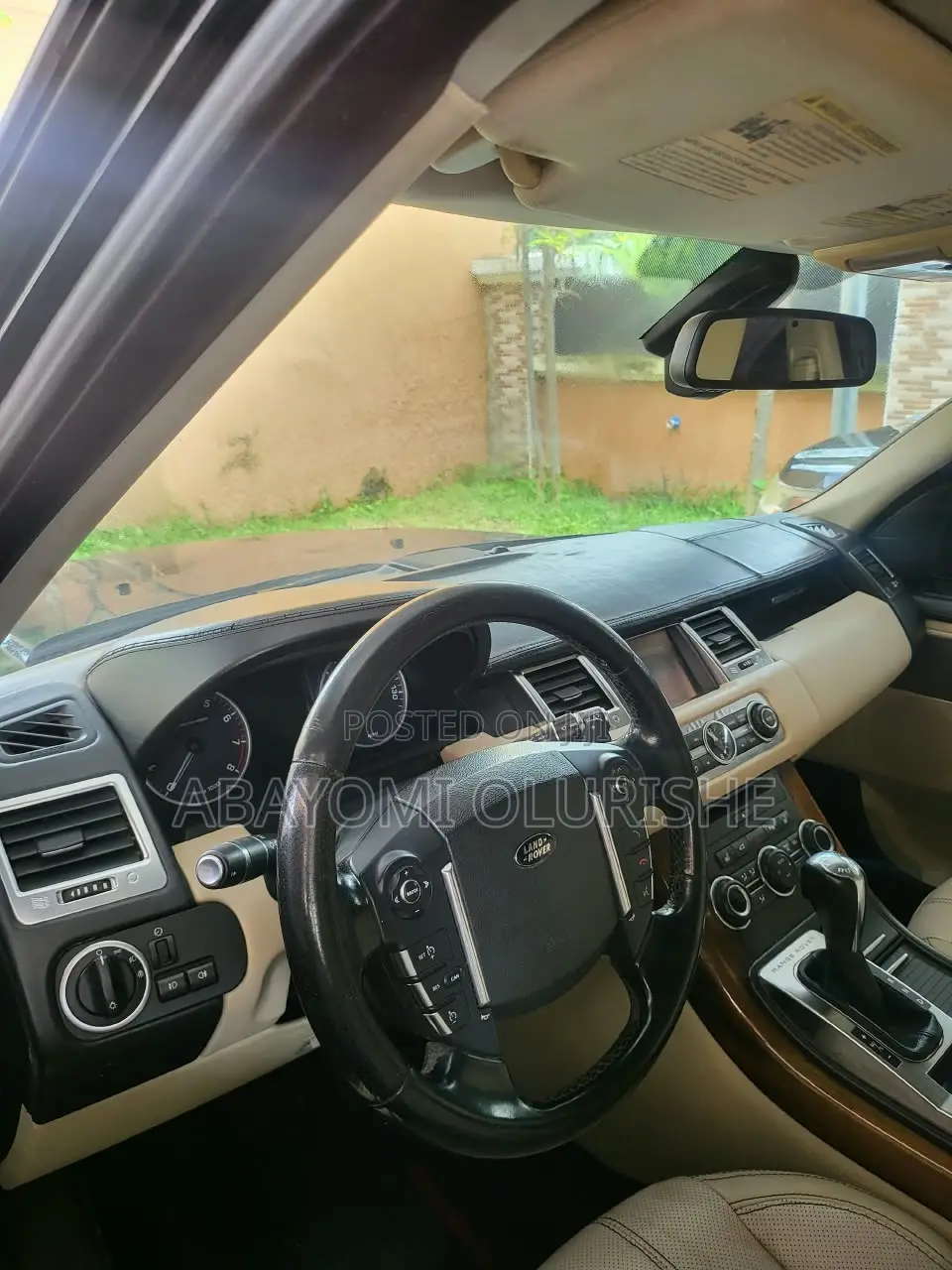 Land Rover Range Rover Supercharged 2012 Black