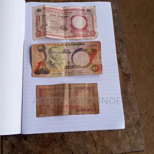 Rare Old Nigerian One Pound 1960s + Old 1 Naira Saudi 1 Riyal Notes