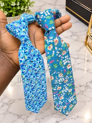 Flowering Vintage Long Neck Tie