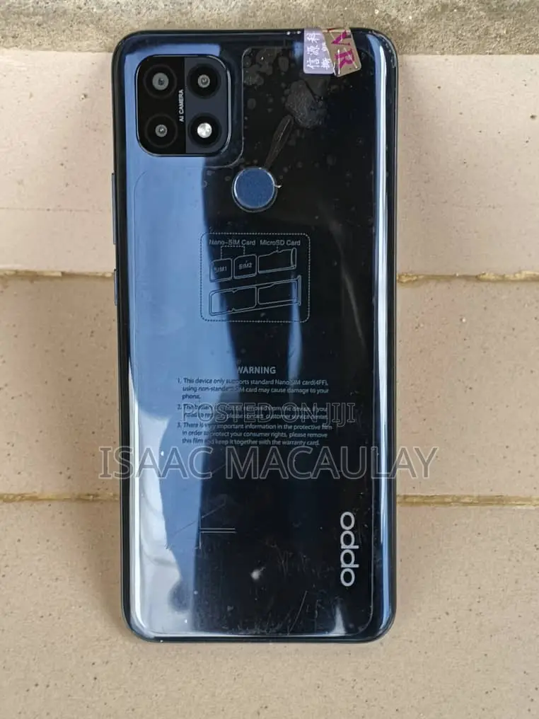New Oppo A15s 256 GB Black