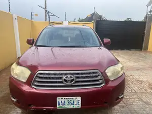 Toyota Highlander V6 2009 Burgundy
