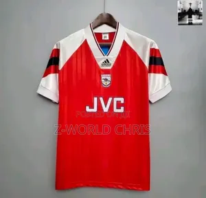 Arsenal JVC Red Retro Jersey
