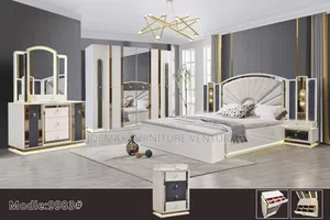 Luxurious Smart Bed Set With Wardrobe 6x7.