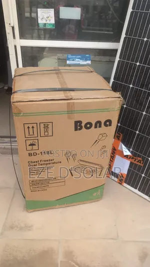 Low Power Consumption 118 Litre Solar Bona Freezer