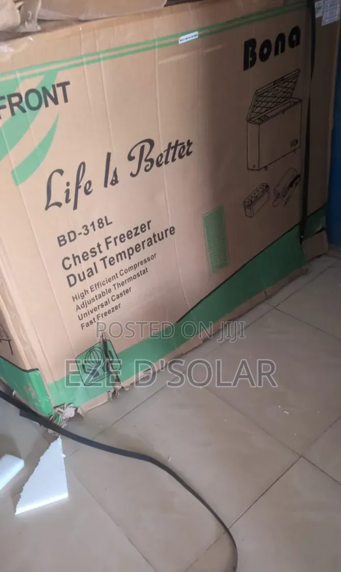 318 Litre Solar Bona Freezer
