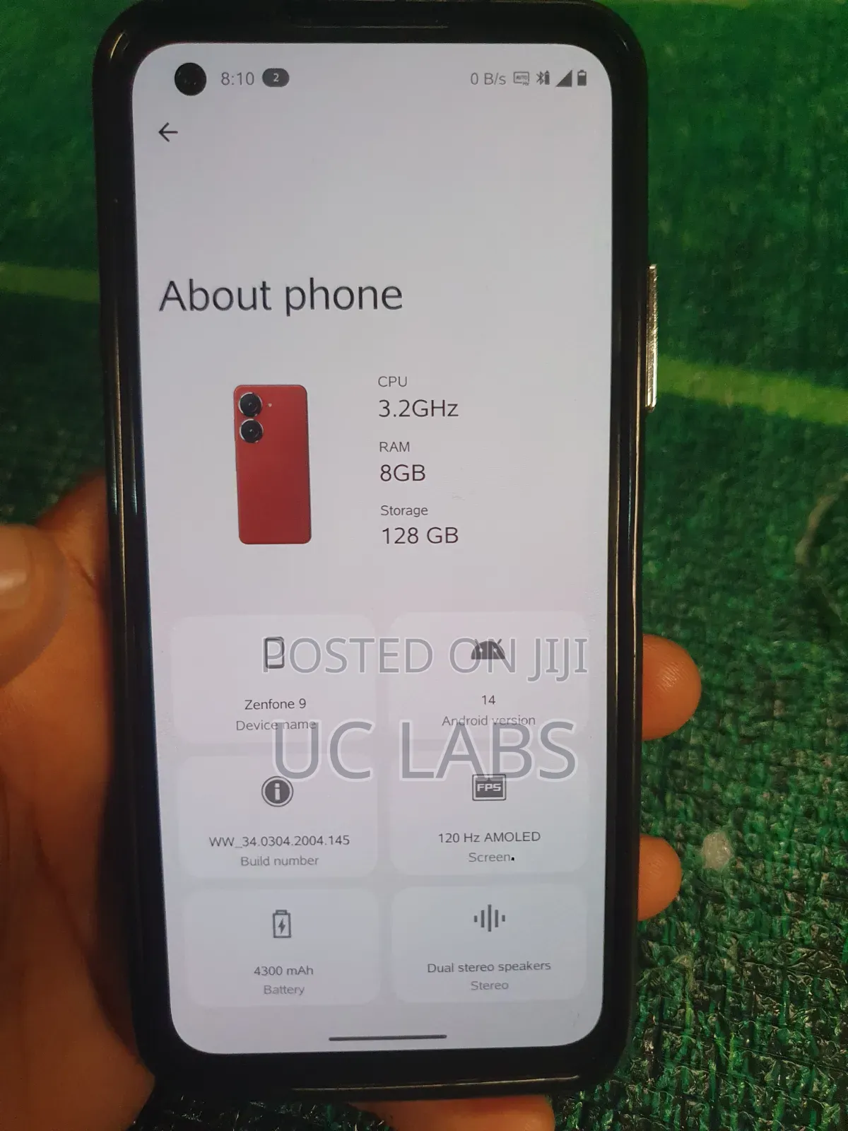 Asus Zenfone 9 128 GB Red